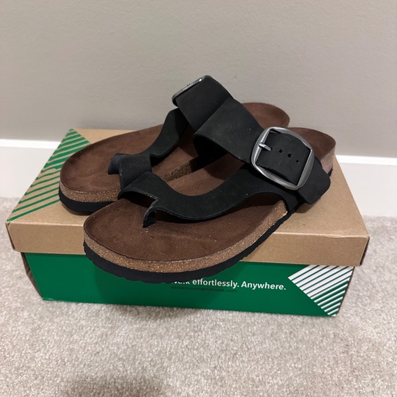 *BNIB* White Mountain leather sandals - Picture 2 of 4
